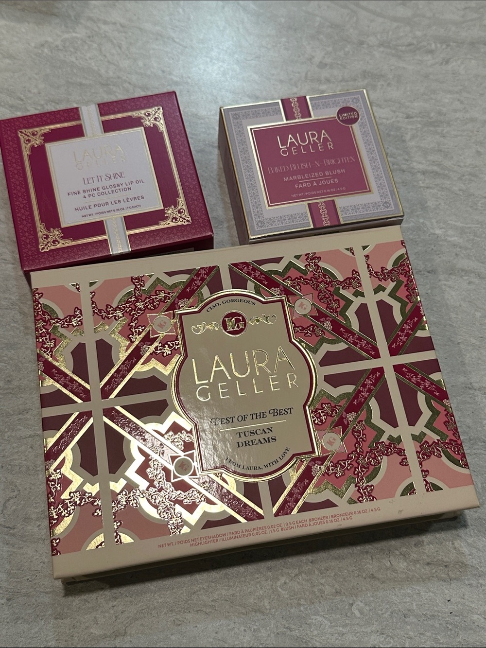 3 Laura Geller Bundle Of 3